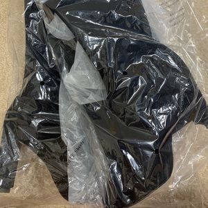 Ann Taylor black knee high shoes